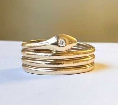 By Pariah Ring 9 Karat ''Mind's Eye'' Pinky