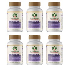 6 packs X Maharishi Ayurveda Glucomap 60 Tabs FREE SHIPPING