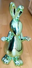 Hase, Osterhase HASI Metallic Grün 36 cm CASA Deco Osterdekoration