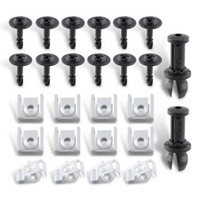 26 Pcs Engine Under Cover Splash Guard Clips Screw Set Fit For Audi A5 Q5 A4 200 26 Pcs Engine Under Cover Splash Guard Clips Screw Set Fit For Audi A5 Q5 A4 200