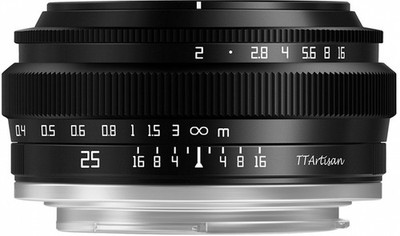 TTArtisan 25mm f2 MFT | TTArtisan Objektiv für MFT