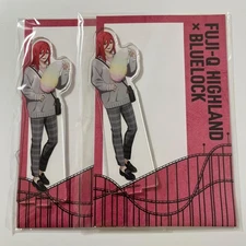 Blue Lock Shredded Leopard Acstar Fujikyu 2-piece Set Used Rare