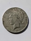 1927-D Peace Silver Dollar, 90% Silver Coin, Better Date Original