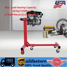 567kg/1250lbs Engine Stand Rotating Engine Holder Heavy Duty