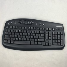 Microsoft Wireless MultiMedia Keyboard 1.1 Model 1014 WUR0445 - No Dongle