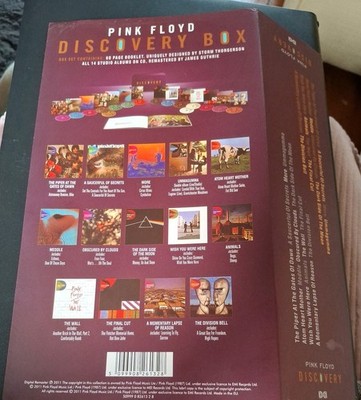PINK FLOYD - Discovery - Box Set x 14 CD Albums & Unique 60 page