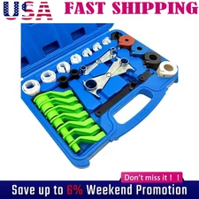 25Pcs Fuel Air Conditioning A C Transmission Line Disconnect Oil Cooler Tool Set