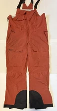 TREW Gear - Men's TREWth Freeride Classic Ski Bib - Orange/Rust - 2X-Large - XXL