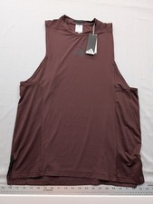 New Mens Adidas D4T Tank Top ClimaCool Training Performance Burgundy Sz Large