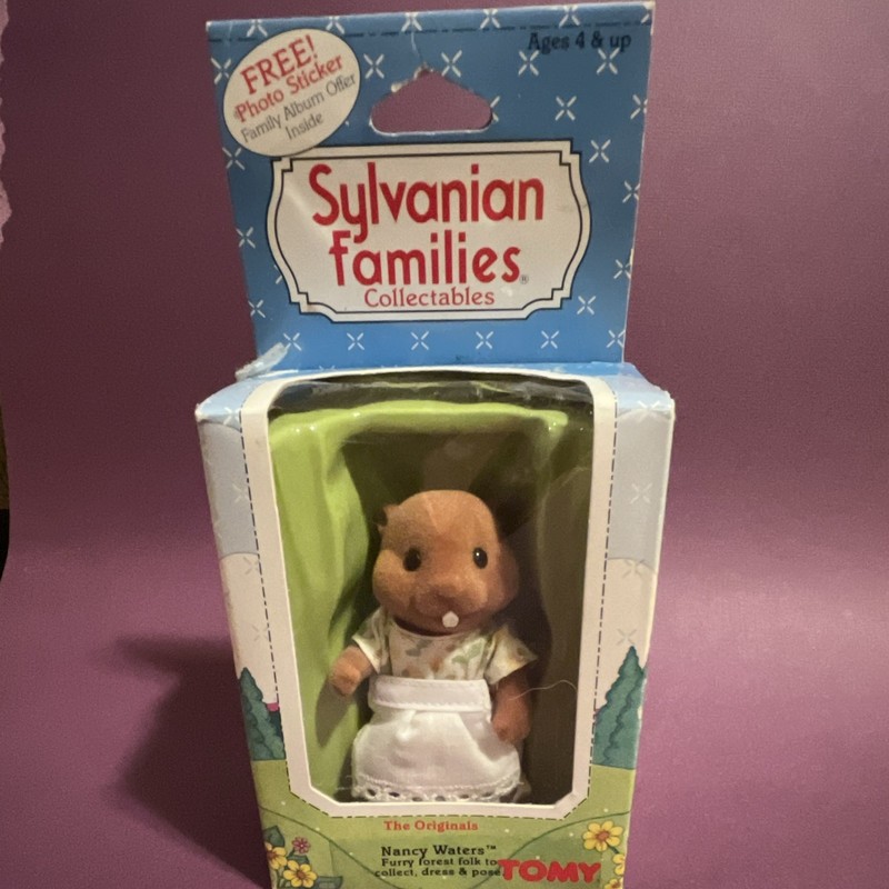 Sylvanian Families The Originals Nancy Waters 3in Figure 1985 Original Unopened