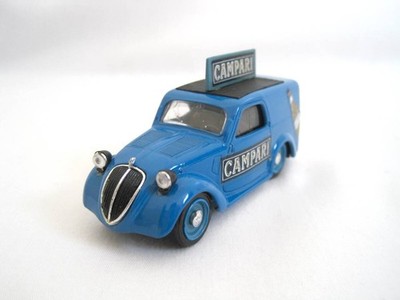 BRUMM Miniature Car FIAT 500B Campari Made in Italy 1/43