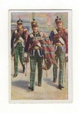 German World Wonders Series. Scottish officers in uniform