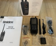 Uniden SDS 100 Digital Handheld Scanner. Phase 1 2. APCO P25. Free Programming.