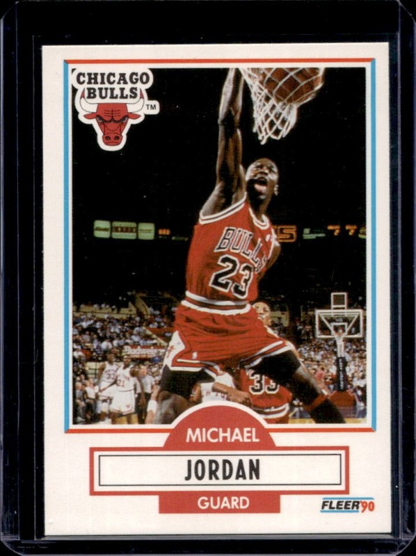1990-91 Fleer Michael Jordan #26 Bulls