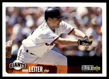 1996 Collector's Choice Mark Leiter San Francisco Giants #301