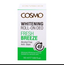 Cosmo Whitening Roll-on for dark armpits Deo Fresh Breeze Anti Perspirant 