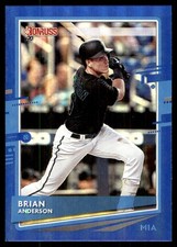 Brian Anderson 2020 Donruss #165 Marlins MLB READ FREE SHIPPING AutographDen