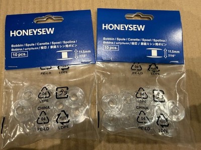 Honeysew Brother Nähmaschinenspulen 11,5 mm 2 10er Pack SFB SA156 XA5539151