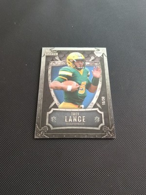 2021 WC Matte Trey Lance Weekend Warrior Silver Border, Shield 15/30