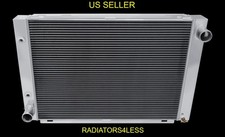 New Champion 3 Row Aluminum Radiator 1966 1967 Lincoln Continental V8 426 Cc6667