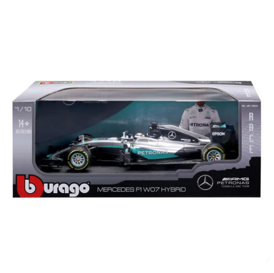 ミニカー Mercedes F1 W07 Hybrid 2016AbuDhabi 1/18 ミニカー