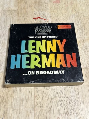 Lenny Herman On Broadway Reel To Reel Tape 4 Track 7 1/2 ips Livingston Yankee