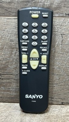 SANYO TV REMOTE CONTROL FXMG FXMA FXME FXMC FXML DS25390 DS19380 AVM1309