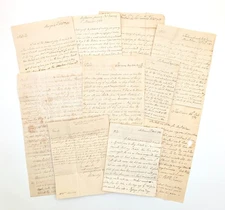 American Revolution exiled Loyalist archive in Nova Scotia, Canada 1783