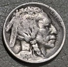 1921s Buffalo nickel GOOD+ Condition w/partial date/horn Very Slight Obv Scratch