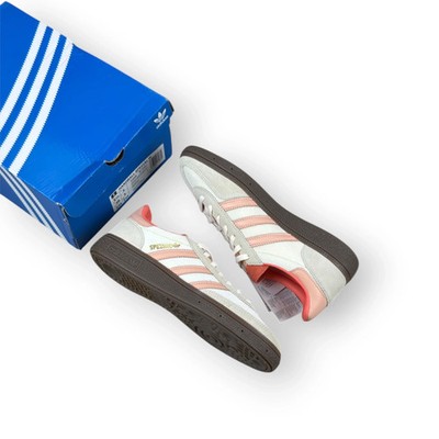 Adidas Handball Spezial Cream White Coral Velvet (Damen) EU 38