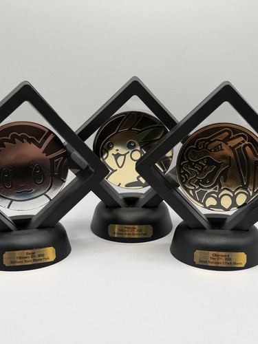Custom Pokémon TCG Coin Display – Choose Your Pokémon Coin Stand
