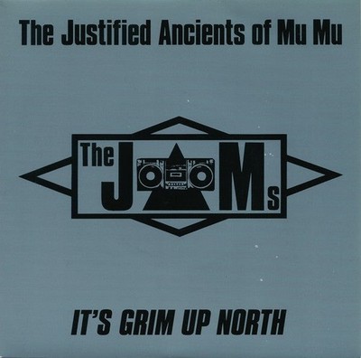 Justified Ancients O - It's Grim Up North - Used Vinyl Record 7 - 71 - F34z