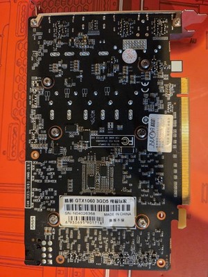 ''ZOTAC'' geforce gtx 1060 3GB 192BIT GDDR5