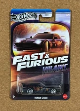 Hot Wheels Silver Series FAST & FURIOUS Villains HONDA S2000 Black - Fast Ship