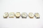 Assorted Vintage Mechanical Watches Smiths Roamer Timex SPARES/REPAIRS x 6
