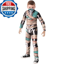 Rubies Childs Forum Novelties Half-Masked Skeleton Costume Medium 702674 M
