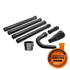 WORX WA4094 Universal Fit Gutter Cleaning Kit w/11ft reach for Leaf Blowers-OB