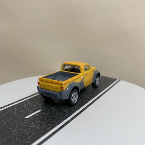 Racing Champions Concept and Muscle Yellow 2002 Dodge M80 Pickup Yellow/Gray NM - Picture 6 of 16