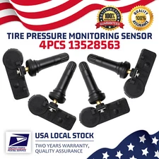 Set of 4 Tire Pressure Sensor TPMS for 19-22 GMC Sierra Chevy Silverado 13528563