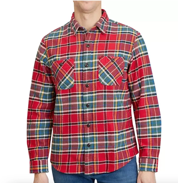 mens flannel shirt 2xl