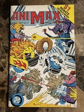 Vintage Rare Shaper 1986 AniMax Mini Comic Kiscom
