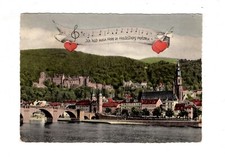 AK Ansichtskarte Heidelberg / Alte Brücke mi...