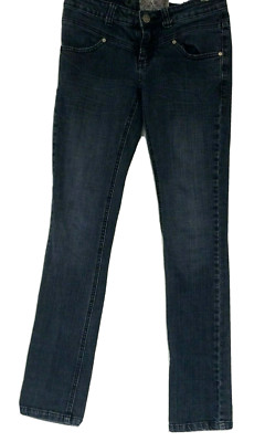 American Rag Stretch Jeans Straight Leg Low Rise Blue Denim W27xL30.5 JRs Size 1