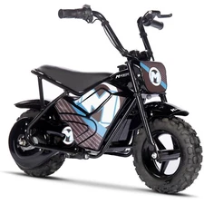 MotoTec 24v 250w Electric Powered Mini Bike - Black