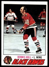 1977-78 O-Pee-Chee Dennis Hull Chicago Blackhawks #225 R127