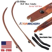 TOPARCHERY Takedown ILF Limbs Recurve Bow Limbs H19"-62" / H17"-60" Bow Hunting