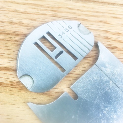 Singer Sewing Machine 500 500A 503A 503 NEEDLE SLIDE PLATE SET ROCKETEER Part - Picture 3 of 8