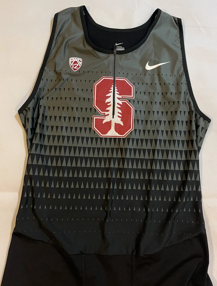 Nike Stanford Cardinal NCAA PAC-12 Sz 2XL Track Unitard Singlet Skinsuit Men’s - Image 3 of 4