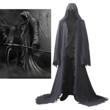 Grim Reaper Cosplay Costume Halloween Clothing Death Cloak Cape Fast ship