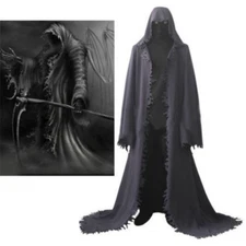 Grim Reaper Cosplay Costume Halloween Clothing Death Cloak Cape Fast ship